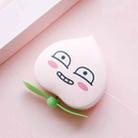 2 PCS 2216 Hand Holding Pink Peach Heart Makeup Mirror Fan Mini Cute USB Charging Fan(Stare) - 1