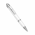6 in 1 Multifunctional Metal Stylus Laser Capacitor Pen Recording Electronic Pointer Pen with 8GB U Disk(White) - 1
