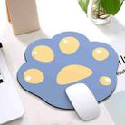 3 PCS XH12 Cats Claw Cute Cartoon Mouse Pad, Size: 280 x 250 x 3mm(Blue Yellow) - 1