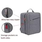 For DJI Phantom 4 Pro Backpack Drone Storage Bag Handbag(Gray) - 6