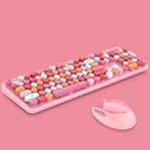 Mofii Sweet Wireless Keyboard And Mouse Set Girls Punk Keyboard Office Set, Colour: Pink Mixed Version - 1