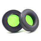 2 PCS Headset Sponge Case For Razer BlackShark V2/V2X/V2SE, Colour: Round(Black Green Net) - 1
