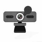 C360 1080P Network High-Definition Computer Camera Drive-Free Beautifying Light Camera with Omnidirectional Microphone, Cable Length: 1.8m - 1