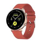 GW33 1.28 Inch Smart Bluetooth Call Watch Heart Rate Blood Pressure Oxygen Payment Music Bracelet(Red) - 1