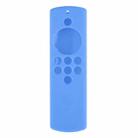 2 PCS Y19 Remote Control Silicone Protective Cover for Alexa Voice Remote Lite / Fire TV Stick Lite(Night Light Blue) - 1