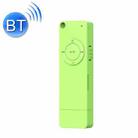 XT02 U Disk Style MP3 Music Player, Memory Capacity: Bluetooth Set(Green) - 1