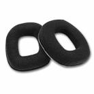 2 PCS Gaming Headset Sponge Protective Case Flannel Earmuffs for Logitech A40 - 1