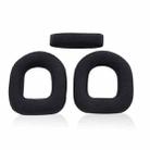 2 PCS Gaming Headset Sponge Protective Case Protein Leather Earmuffs for Logitech A50 - 2