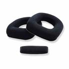 2 PCS Gaming Headset Sponge Protective Case Protein Leather Earmuffs for Logitech A50 - 3