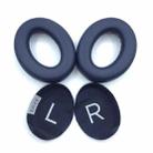 2 PCS Headest Sponge Cover Earmuffs with Cushion For BOSE NC700(Dark Blue) - 1