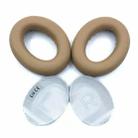 2 PCS Headest Sponge Cover Earmuffs with Cushion For BOSE NC700(Khaki) - 1