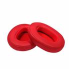 2 PCS Headphones Sponge Cover For Skullcandy Crusher 3.0 Wireless(Red) - 1