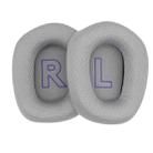 2 PCS Suitable for Logitech G733 Earphone Cover Mesh Sponge Cover(Gray) - 1