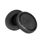 1 Pairs Headset Sponge Cover Ear Pad Leather Case For Kingston Cloud Silver II, Colour: Grid - 1