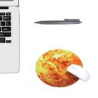 5 PCS Round Soft Rubber Planet Mouse Pad Computer Pad, Size: 250 x 250 x 3mm(Lava Star Ball) - 1