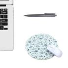 5 PCS Round Soft Rubber Planet Mouse Pad Computer Pad, Size: 250 x 250 x 3mm(Cartoon Planet) - 1