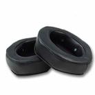 2 PCS Suitable for V-Moda LP/M100/LP2 Headest Sponge Cover Earmuffs, Colour: Black Large Inner Diameter - 1