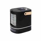 Home Dorm Room Office Mini Air Cooler USB Cooling Fan(Black) - 1