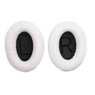 2 PCS Headset Sponge Cover For BOSE QC15 / QC3 / QC2 / QC25 / AE2 / AE2i(White  + Black LR) - 1