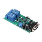 YYE-2 Single-Chip Serial Communication Dual-Way Relay Module Board Computer Control Switch PLC - 1