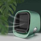 Desktop Cooling Fan USB Portable Office Cold Air Conditioning Fan, Colour: M201 Molan Green - 1