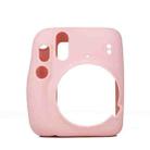 Camera Jelly Color Silicone Protective Cover For Fujifilm Instax mini 11(Pink) - 1