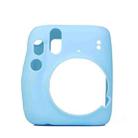 Camera Jelly Color Silicone Protective Cover For Fujifilm Instax mini 11(Blue) - 1