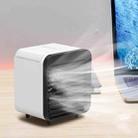 Desktop Humidification Spray USB Water-cooled Fan(Black and White) - 1