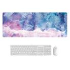 300x700x3mm Marbling Wear-Resistant Rubber Mouse Pad(Cool Starry Sky Marble) - 1