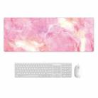 300x700x3mm Marbling Wear-Resistant Rubber Mouse Pad(Fresh Girl Heart Marble) - 1