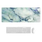 300x700x3mm Marbling Wear-Resistant Rubber Mouse Pad(Blue Crystal Marble) - 1