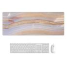 300x700x3mm Marbling Wear-Resistant Rubber Mouse Pad(Broken Marble) - 1