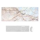 300x800x2mm Marbling Wear-Resistant Rubber Mouse Pad(Modern Marble) - 1