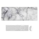300x800x2mm Marbling Wear-Resistant Rubber Mouse Pad(Granite Marble) - 1