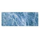 300x800x4mm Marbling Wear-Resistant Rubber Mouse Pad(Blue Marble) - 2