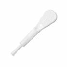 100 PCS ZX-008 Plastic Mini Brush Mobile Phone Screen Mosquito Killer Lamp Humidifier Keyboard Cleaning Brush(White Handle White Hair) - 1