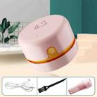 Desktop Vacuum Cleaner Eraser Keyboard Cleaner USB Child Automatic Dust Removal Machine(Pink) - 1