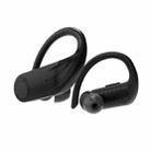 B1 TWS Ear-mounted Bluetooth 5.0 Headset Sports Sweat-Proof Wireless Headphones, Style: Black with LED Display - 2