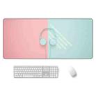 300x800x3mm AM-DM01 Rubber Protect The Wrist Anti-Slip Office Study Mouse Pad( 28) - 1