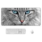 400x900x3mm AM-DM01 Rubber Protect The Wrist Anti-Slip Office Study Mouse Pad(31) - 1