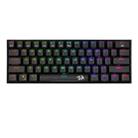 Redragon K552 RGB Illuminated Gaming 87-Keys Mechanical Keyboard, Cable Length: 1.8m(Black) - 1