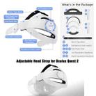 Head-Mounted Adjustable Decompression VR Helmet For Oculus Quest 2(White) - 5