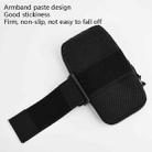 2 PCS Running Mobile Phone Arm Bag Sports Wrist Bag Universal For Mobile Phones Within 6 Inche, Colour: Black - 6