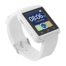 Portable Multifunctional Bluetooth V3.0 + EDR Smart Wrist Watch(White) - 1