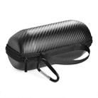 2 PCS Carbon Fiber Bluetooth Speaker Storage Bag For JBL Flip 5(Black) - 1