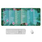 300x800x4mm Waterproof Non-Slip Heat Transfer Office Study Mouse Pad(PS, AI, CDR Colorful) - 1