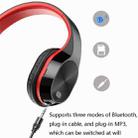YW-T5 Wireless Bluetooth Headset Foldable Telescopic Game Headphone(Black+Blue) - 5