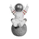 Wireless Bluetooth Small Speaker TWS Mini Portable Astronaut Audio(Silver Gray) - 1