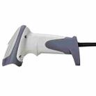 Deli 14883 Express Code Scanner Issuing Handheld Wired Scanner, Colour： White - 3