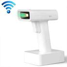 Deli Express Single Scanner Cashier Scanner, Specification: White Wireless - 1